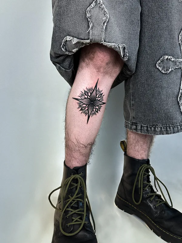 Blackwork tattoo, project 19